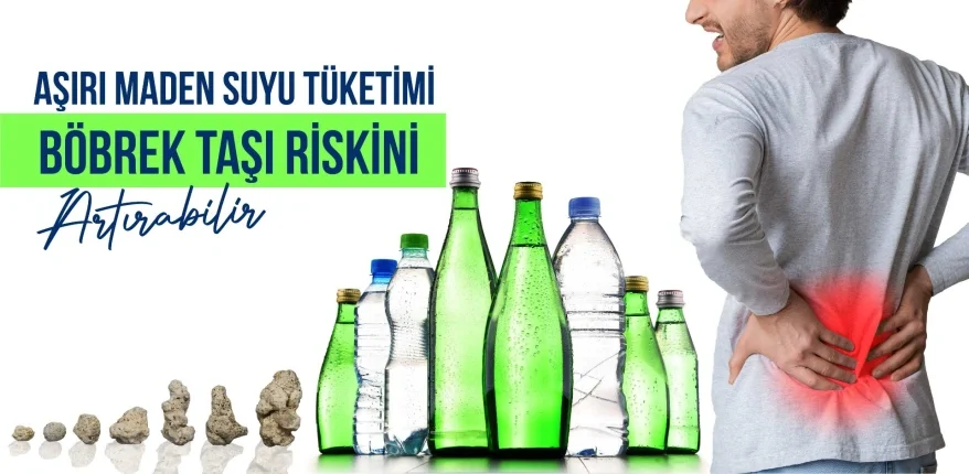 Aşırı Maden Suyu Tüketimi, Böbrek Taşı Riskini Artırabilir