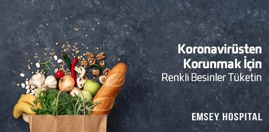 Koronavirüsten Korunabilmek İçin Renkli Beslenin