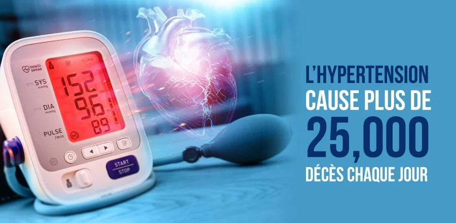 L’Hypertension Cause Plus de 25 000 Décès Chaque Jour