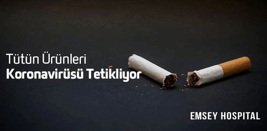 Tütün Ürünleri Koronavirüsü Tetikliyor
