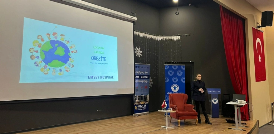 ´Çocuklarda Beslenme ve Obezite´ Konulu Seminerimizi Vega Okulları´nda Gerçekleştirdik