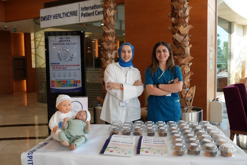 Emsey Hospital'da Emzirme Haftası Kapsamında Bilgilendirme Etkinliği Gerçekleştirildi - görsel 1