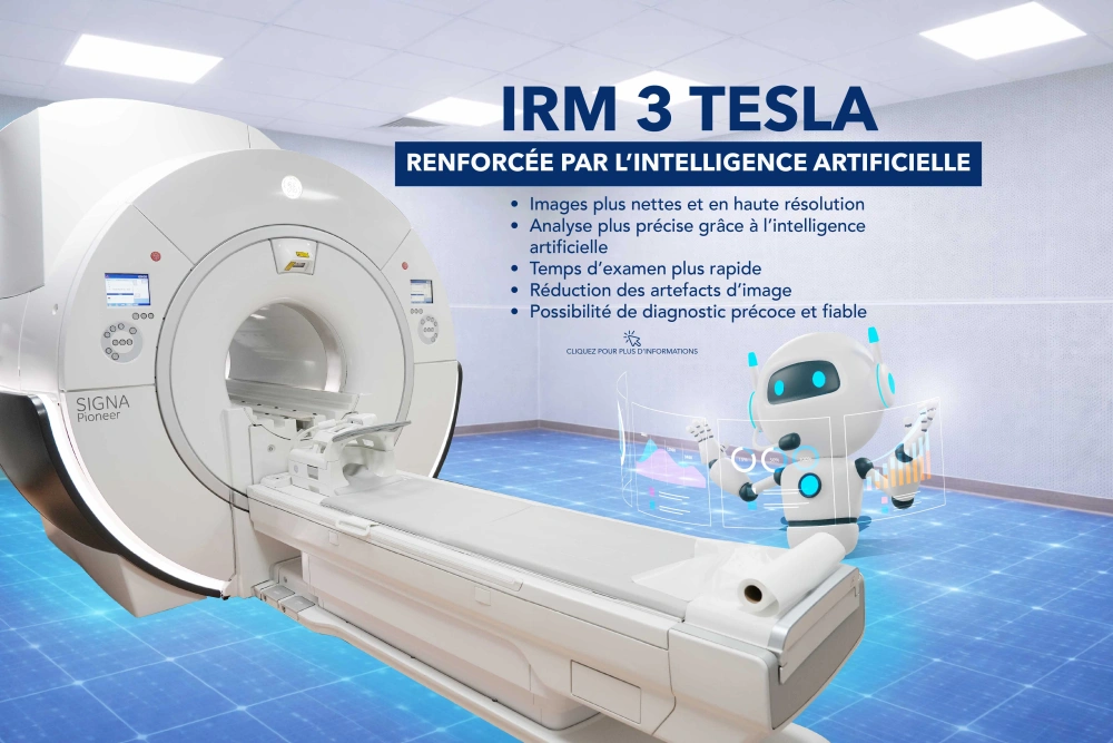 Yapay Zeka ile 3 Tesla MR