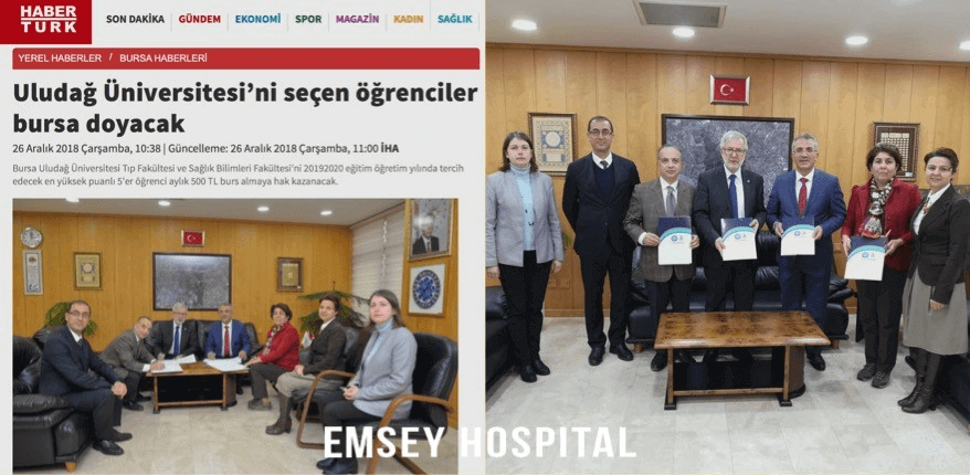 Bursa Uludağ Üniversitesi Tıp Fakültesi ile “pediatrik hematoloji” için anlaşmamızı imzaladık.